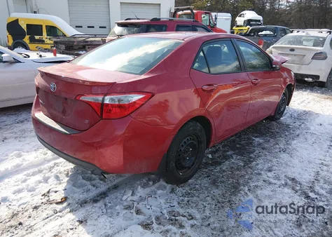2016 Toyota Corolla S Plus из США, поврежденный, VIN 2T1BURHE1GC654118
